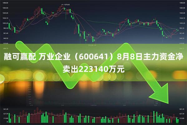 融可赢配 万业企业(600641)8月8日主力资金净卖出223140万元