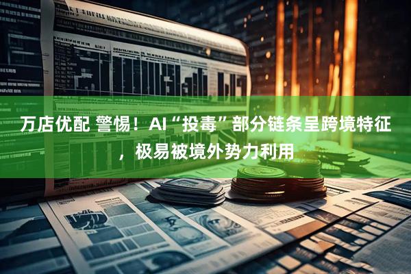 万店优配 警惕！AI“投毒”部分链条呈跨境特征，极易被境外势力利用