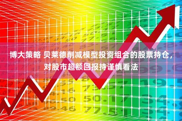 博大策略 贝莱德削减模型投资组合的股票持仓，对股市超额回报持谨慎看法
